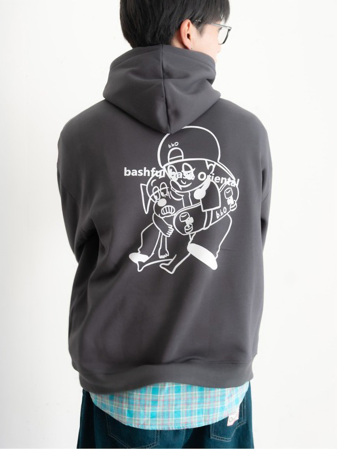 【bbO】バッシュフルくんプルオーバーパーカー