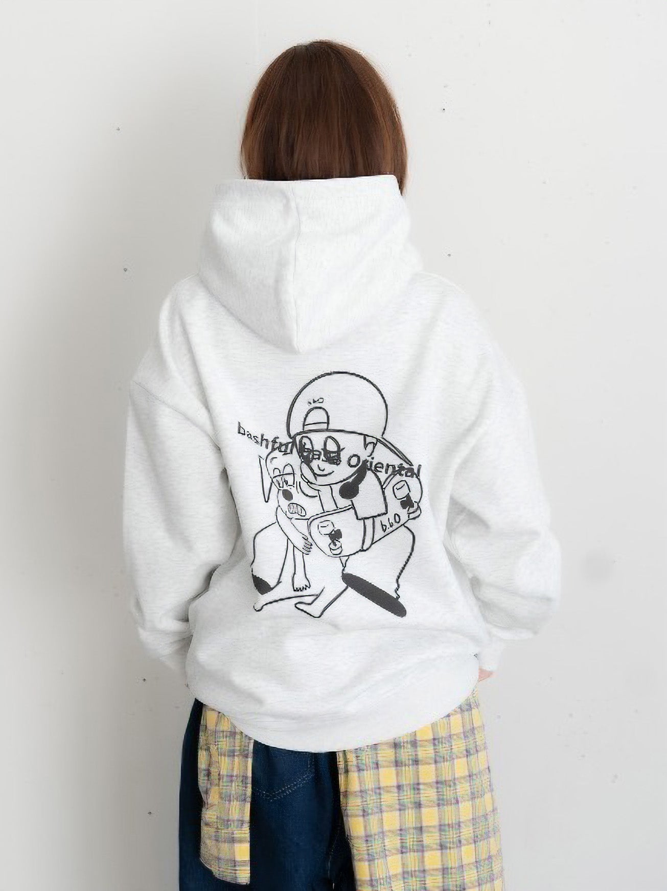 【bbO】バッシュフルくんプルオーバーパーカー