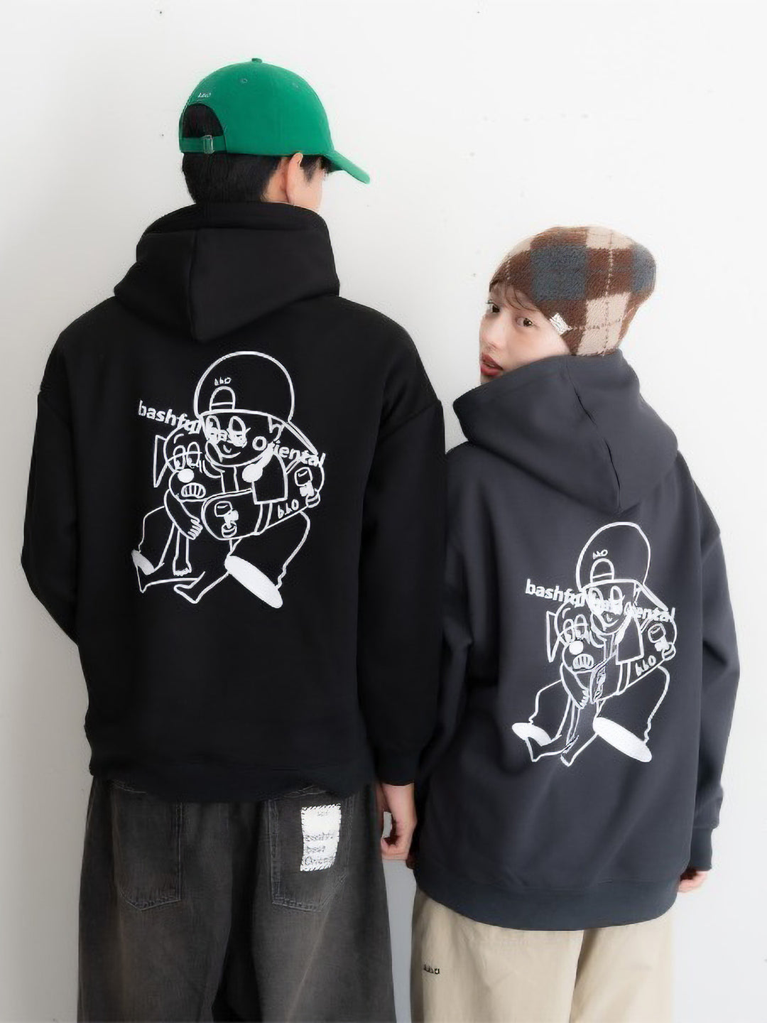 【bbO】バッシュフルくんプルオーバーパーカー