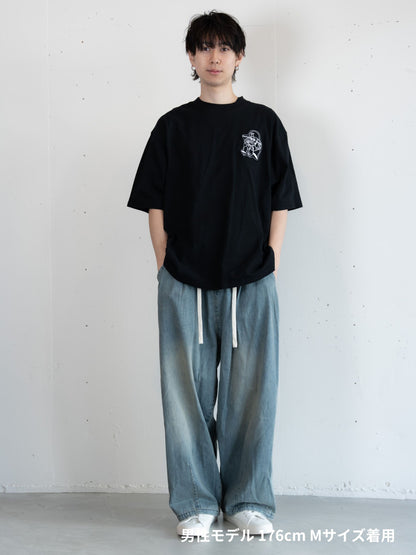 【bbO】オーバーサイズバッシュフルくんパッチT