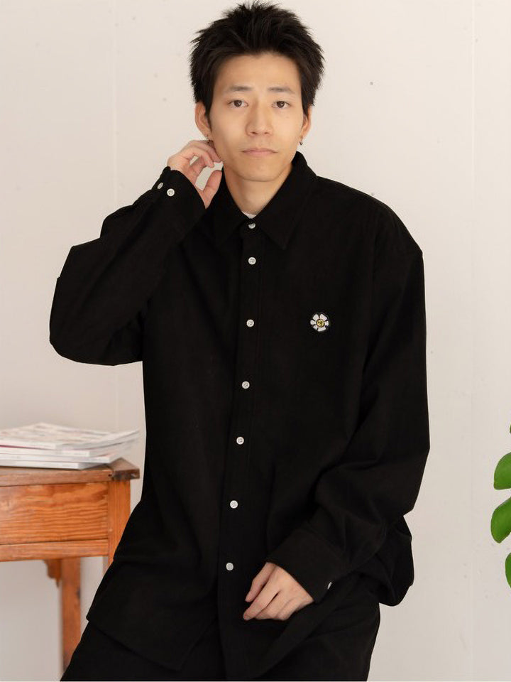 【bbO】ビッグシルエットコーデュロイシャツジャケット