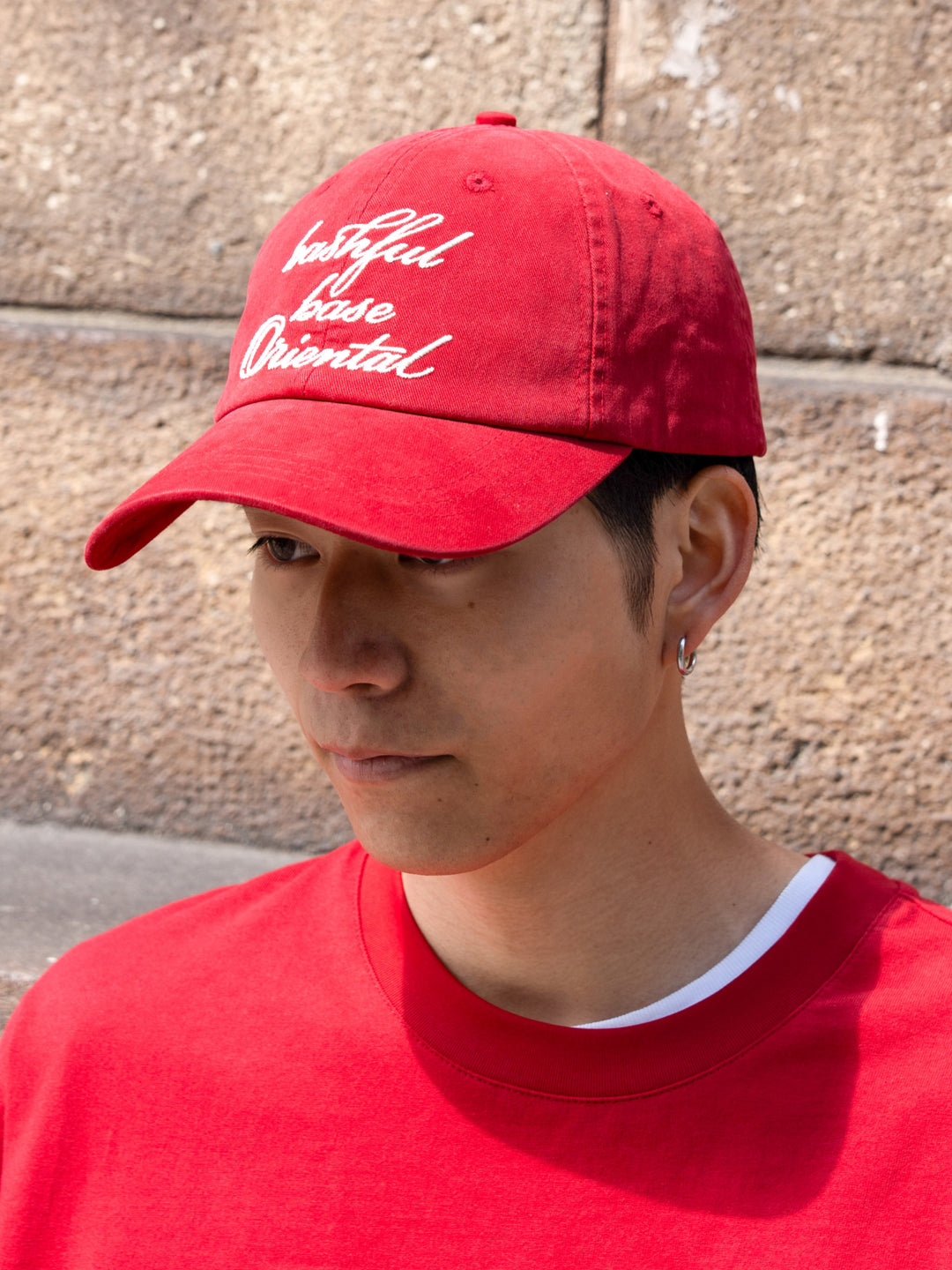 【bbO】ヴィンテージライクロゴキャップ