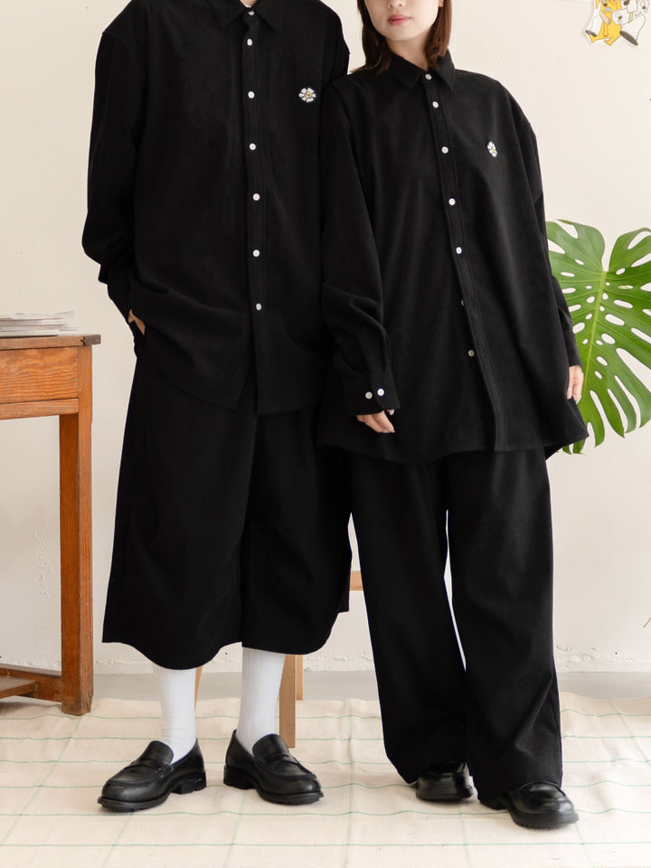 【bbO】ビッグシルエットコーデュロイシャツジャケット