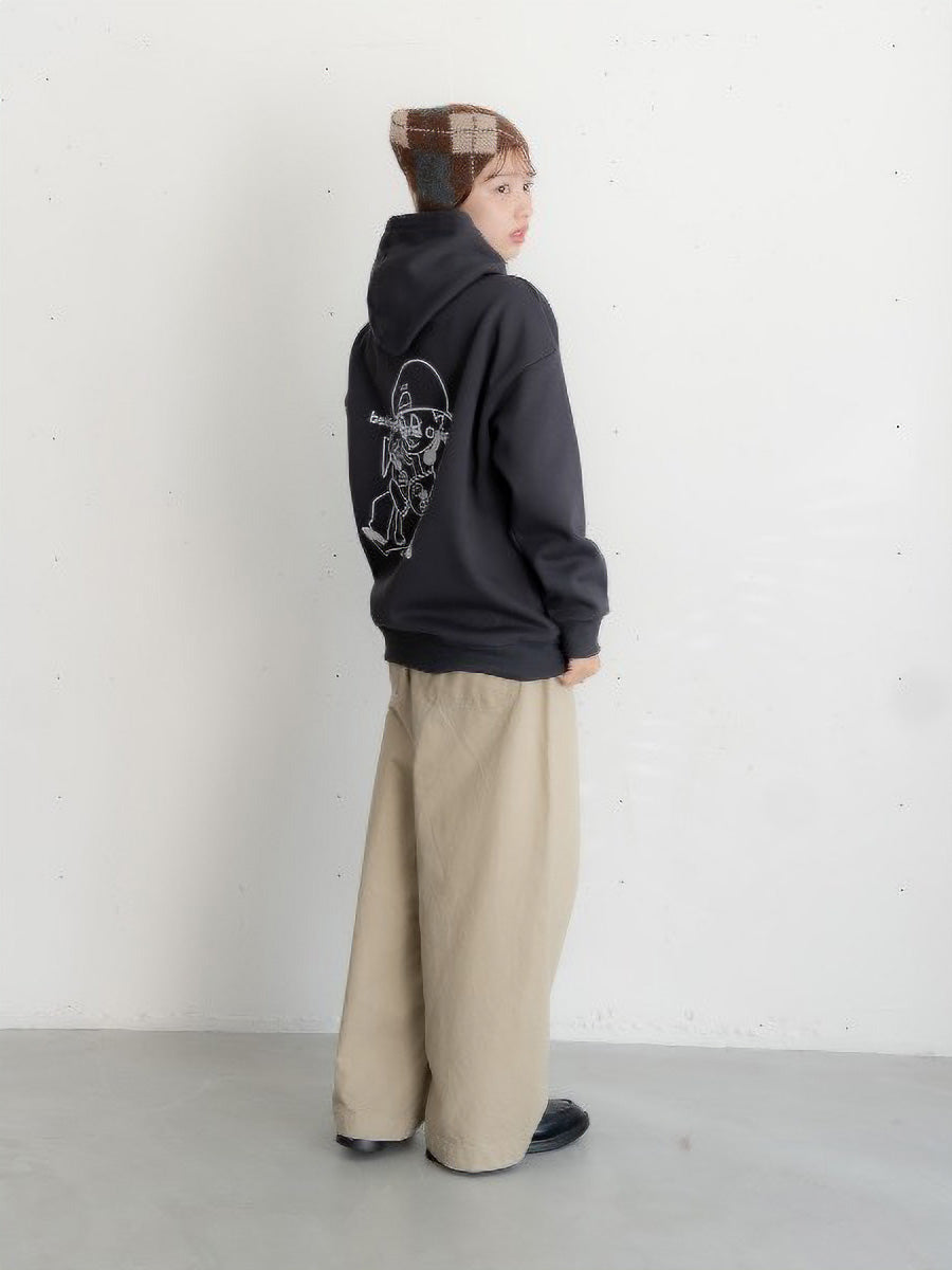 【bbO】バッシュフルくんプルオーバーパーカー