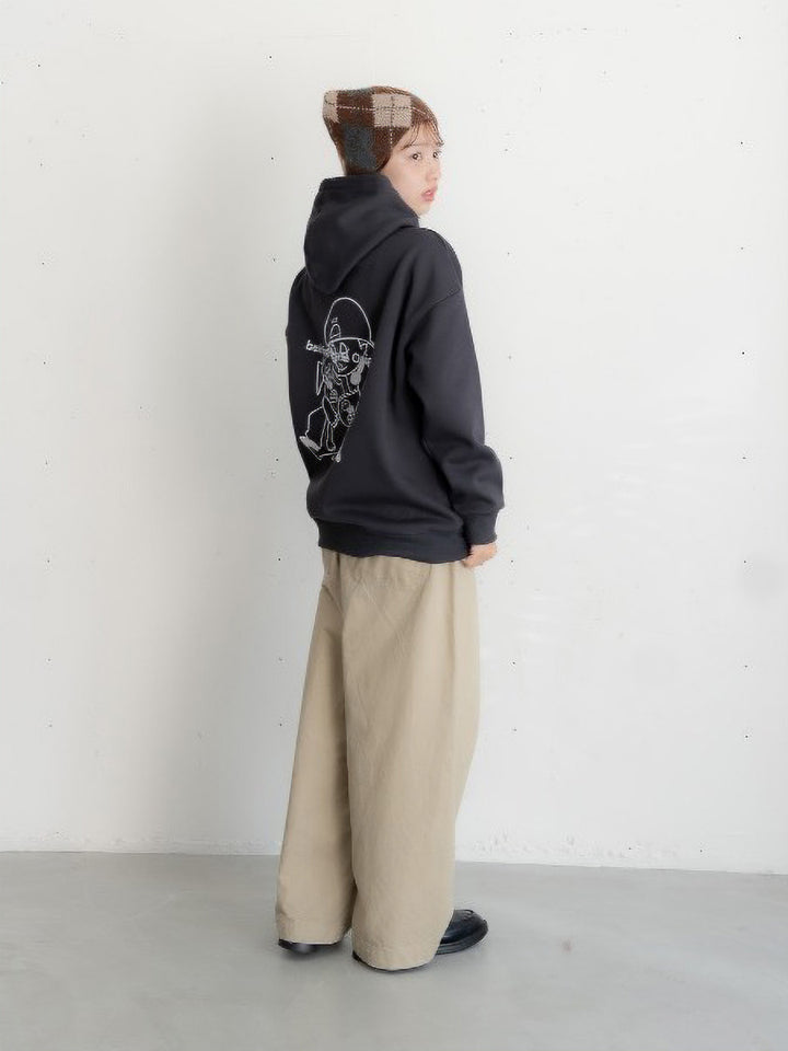 【bbO】バッシュフルくんプルオーバーパーカー