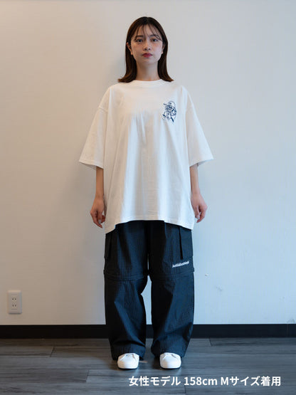 【bbO】オーバーサイズバッシュフルくんパッチT