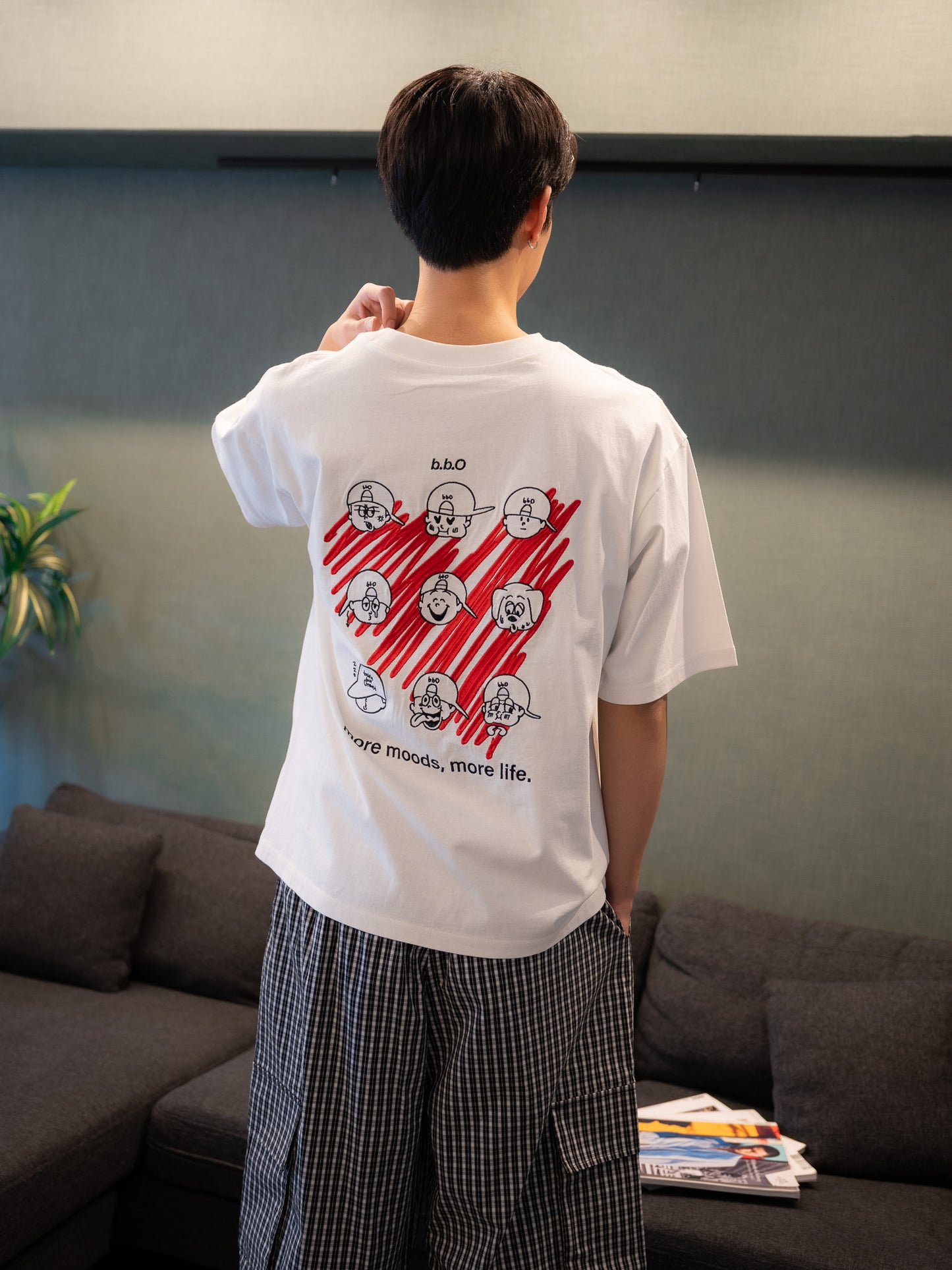 【bbO】マルチフェイスハートT