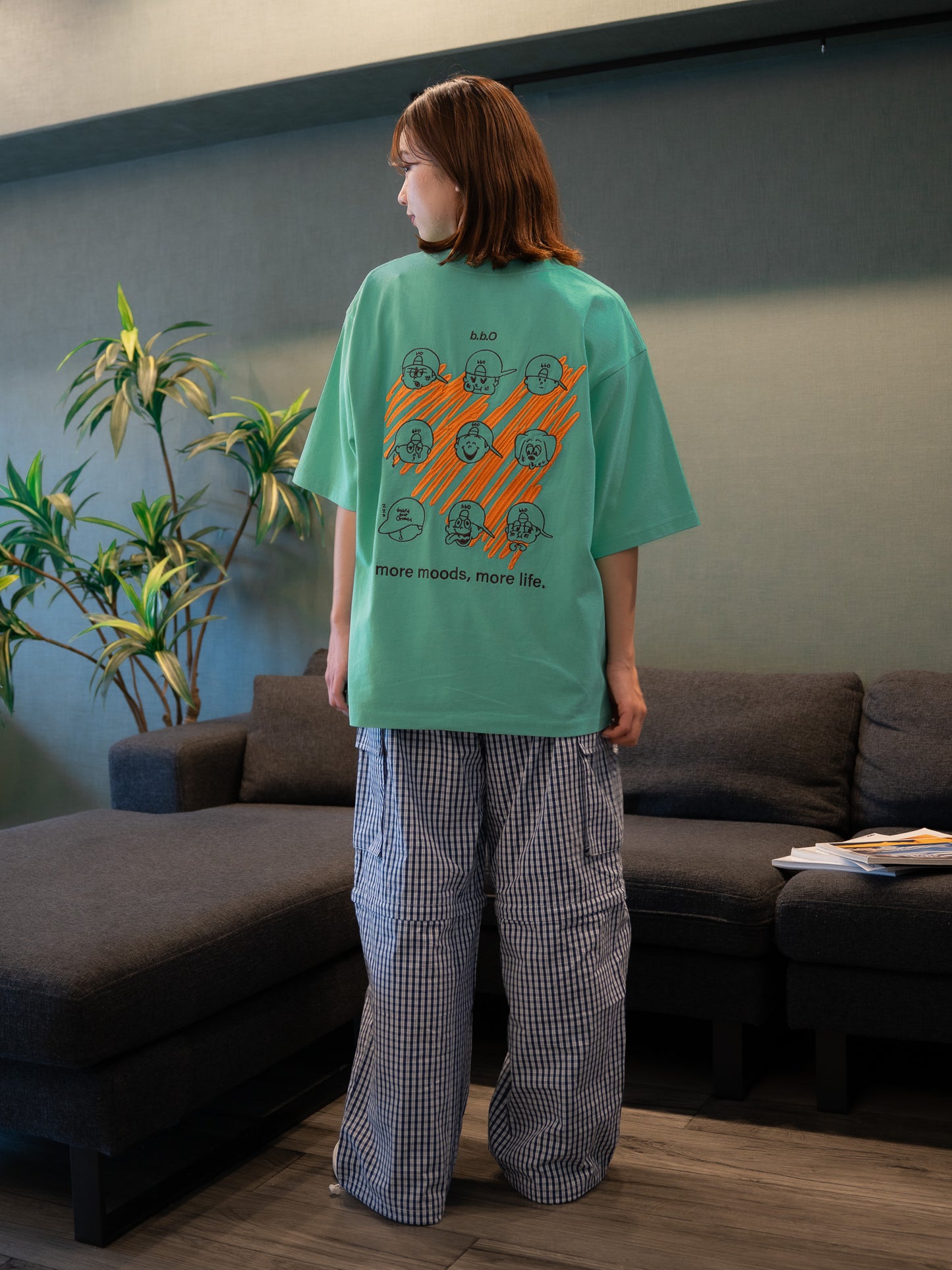 【bbO】マルチフェイスハートT