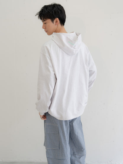 [SET]ロゴビッグシルエットカットフーディー・パーカー+ロゴビッグシルエットカットフーディー・パーカー(2set)