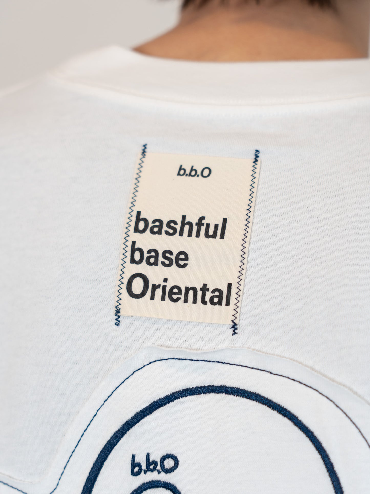 【bbO】オーバーサイズバッシュフルくんパッチT