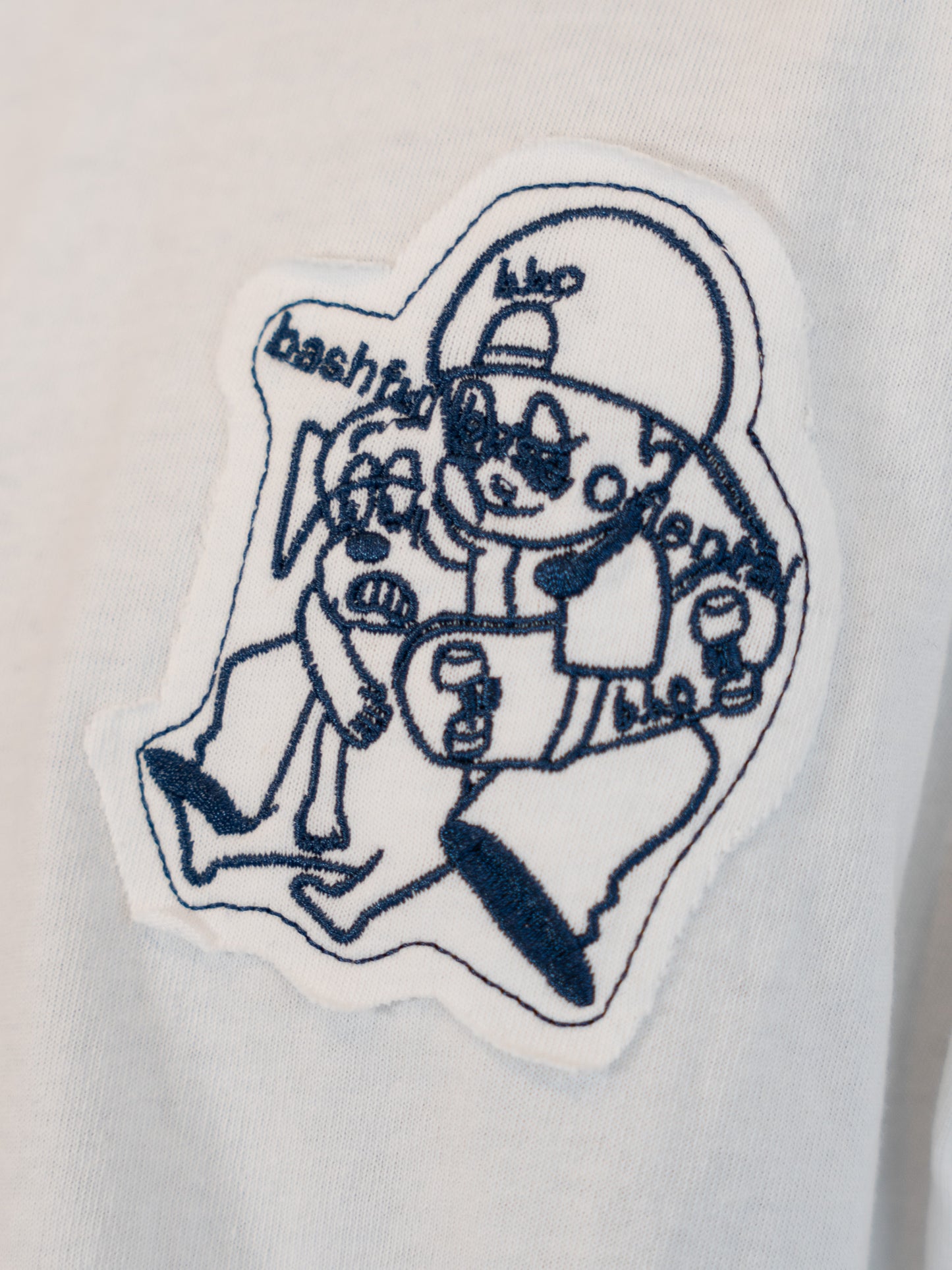 【bbO】オーバーサイズバッシュフルくんパッチT