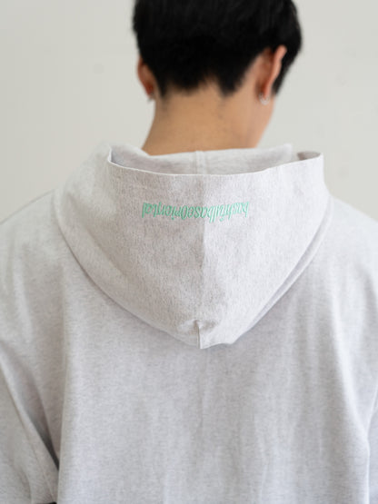 【bbO】ロゴビッグシルエットカットフーディー・パーカー