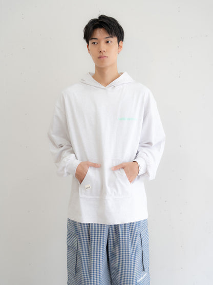 [SET]ロゴビッグシルエットカットフーディー・パーカー+ロゴビッグシルエットカットフーディー・パーカー(2set)