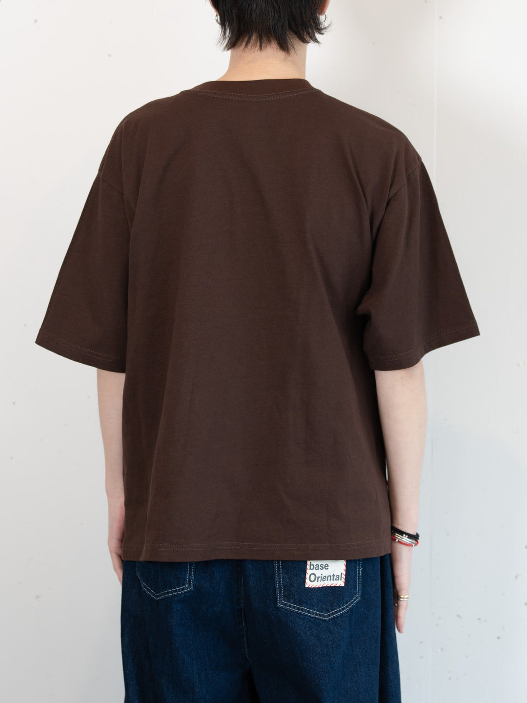 [SET]【bbO】バッシュフルくんCHILLING T+【bbO】イージーコクーンワイドデニムパンツ(2set)