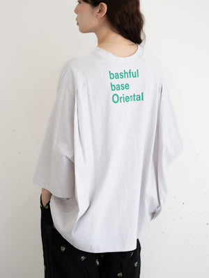 【bbO】バックロゴボリュームT