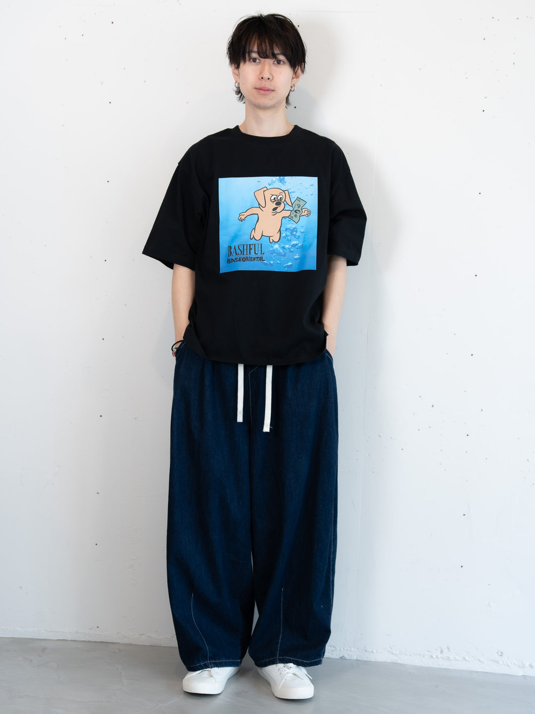 【bbO】ベースくんキャッチザマネーT
