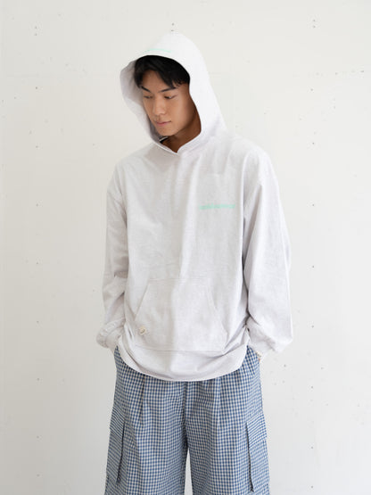 [SET]ロゴビッグシルエットカットフーディー・パーカー+ロゴビッグシルエットカットフーディー・パーカー(2set)