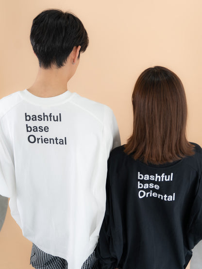 【bbO】バックロゴボリュームロンT