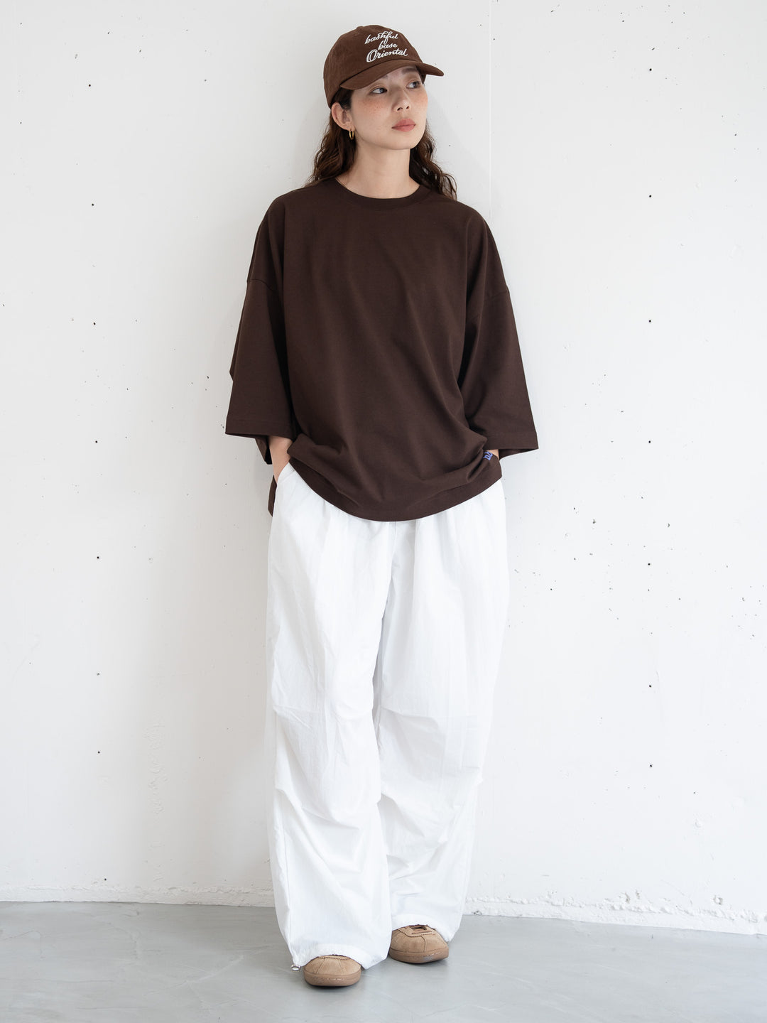 【bbO】バックロゴボリュームT