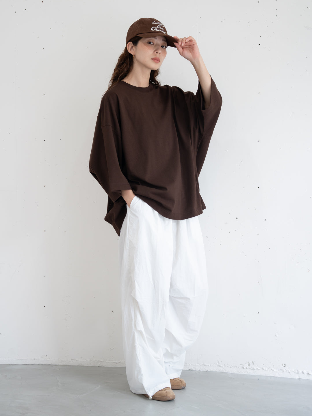 【bbO】バックロゴボリュームT