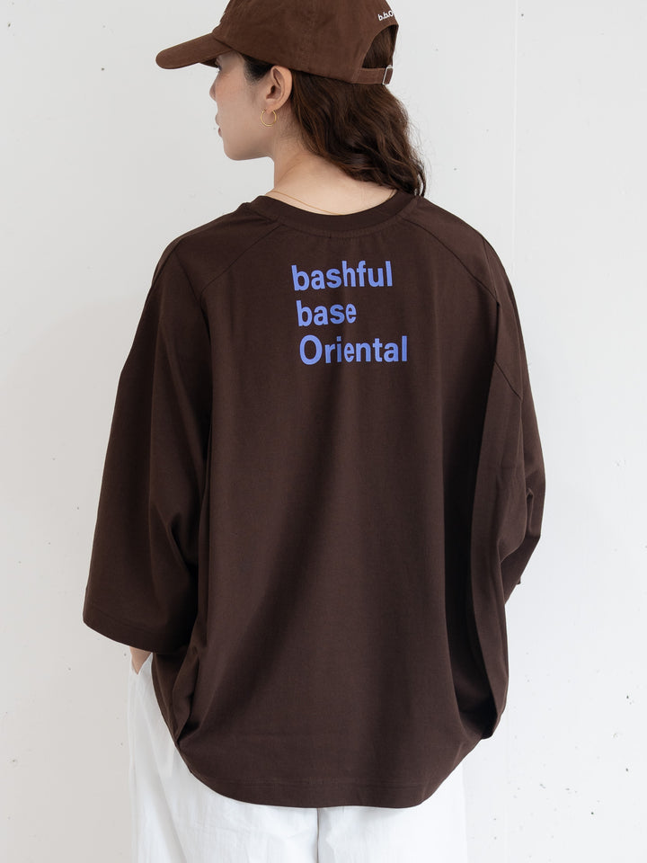 【bbO】バックロゴボリュームT
