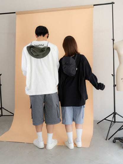 【bbO】バックロゴボリュームロンT