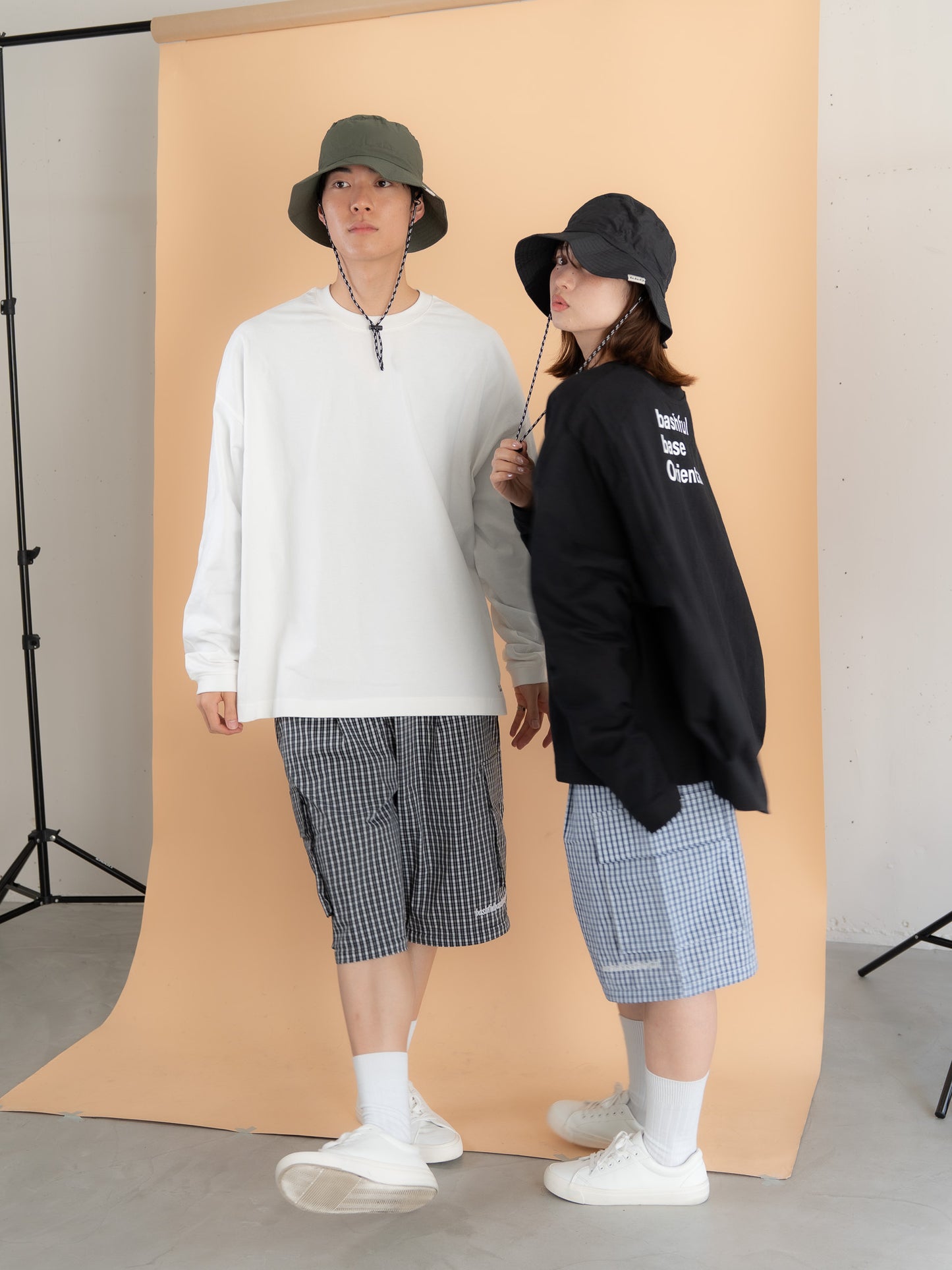 【bbO】バックロゴボリュームロンT