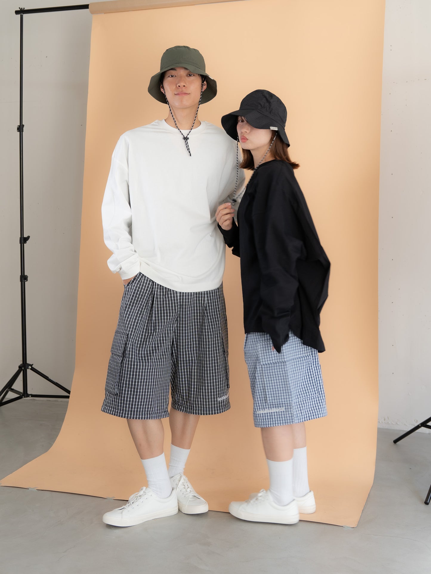 【bbO】バックロゴボリュームロンT