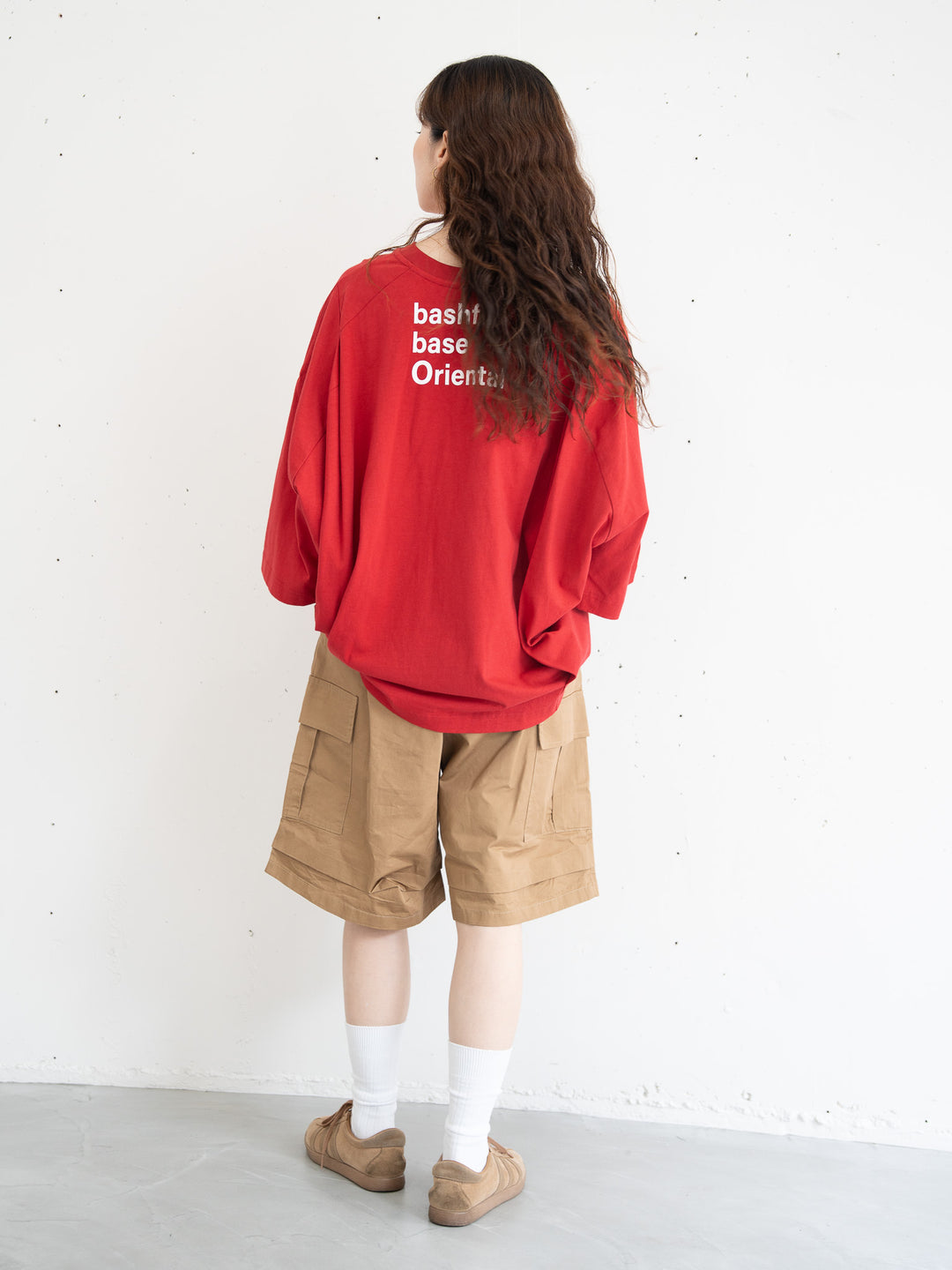 【bbO】バックロゴボリュームT