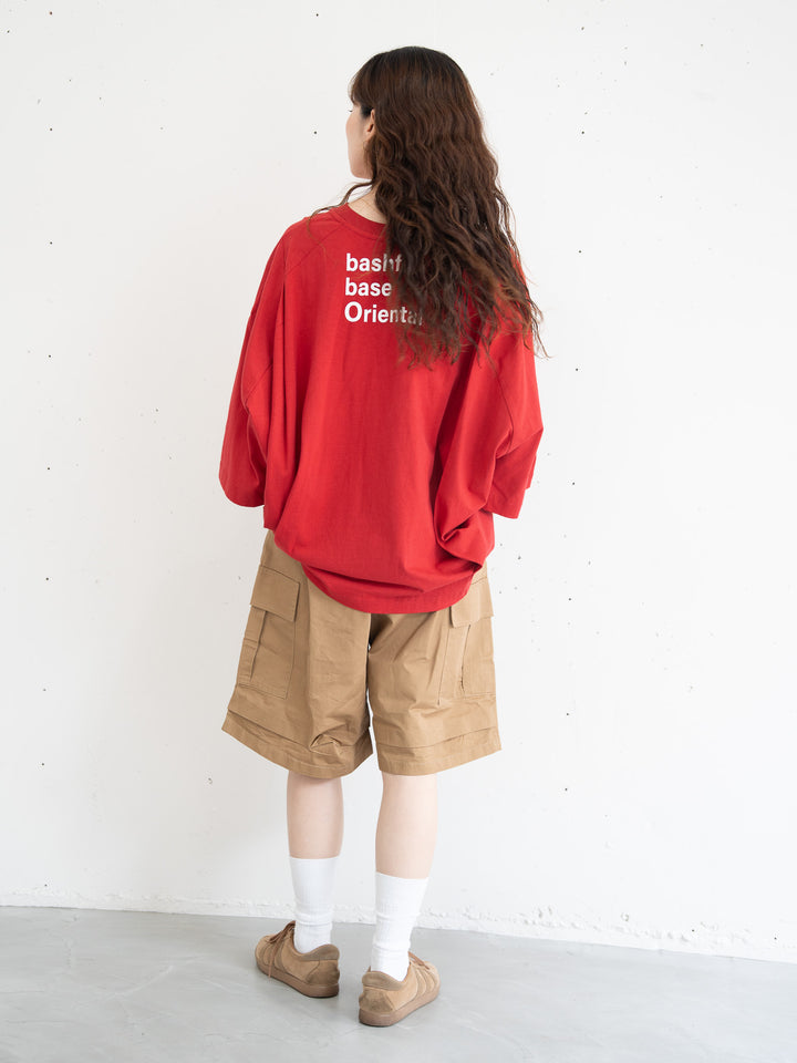 【bbO】バックロゴボリュームT