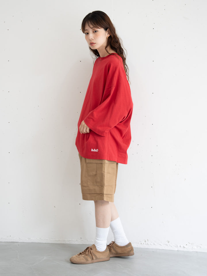 【bbO】バックロゴボリュームT