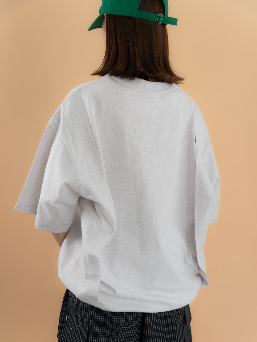 【bbO】バックタックコクーンドロストTシャツ
