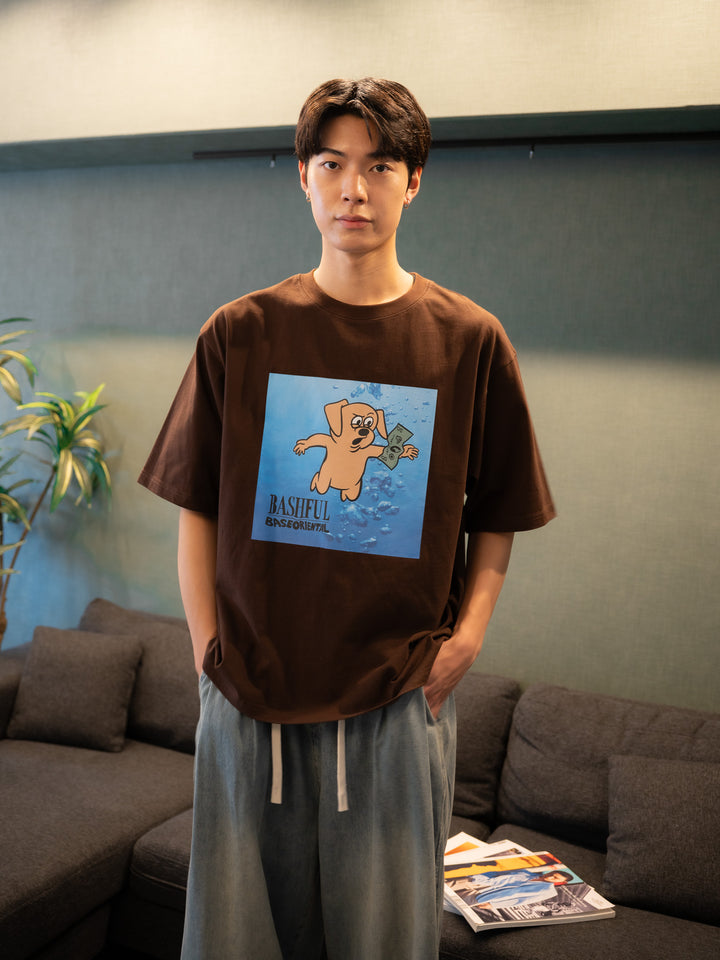 【bbO】ベースくんキャッチザマネーT
