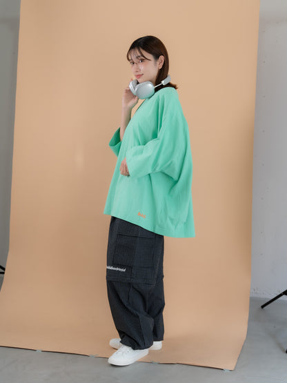 【bbO】バックロゴボリュームT