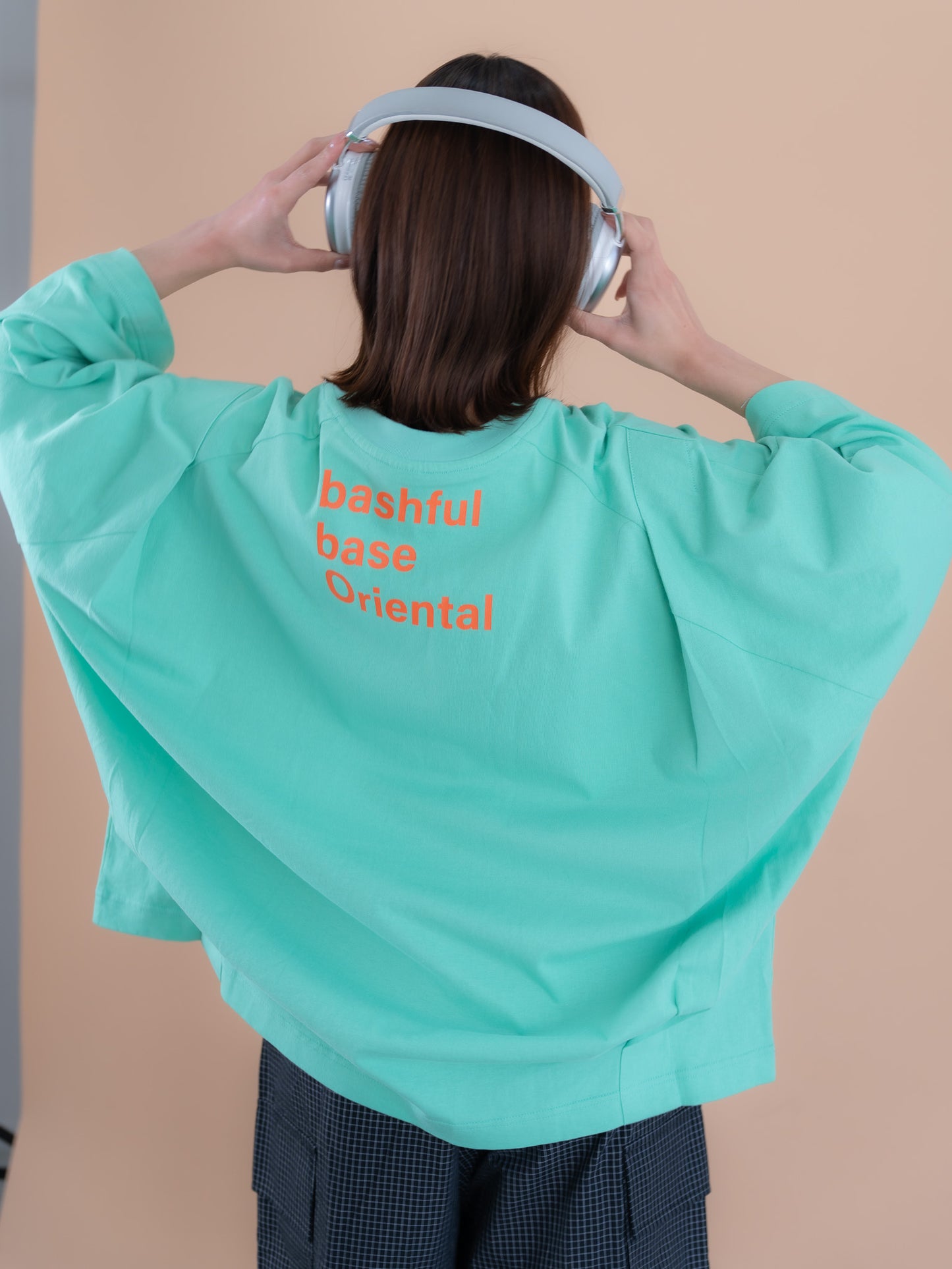 【bbO】バックロゴボリュームT