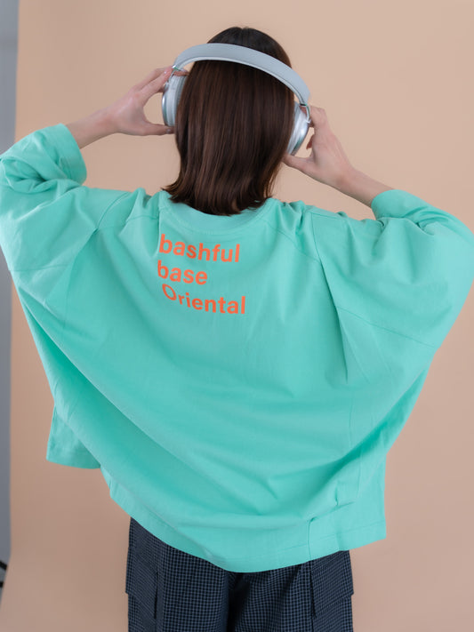 【bbO】バックロゴボリュームT