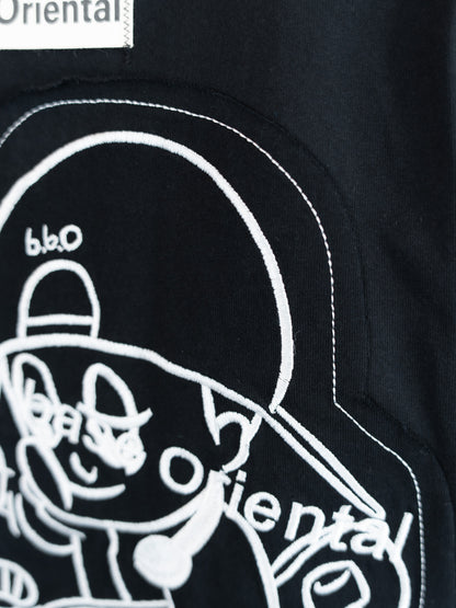 【bbO】オーバーサイズバッシュフルくんパッチT