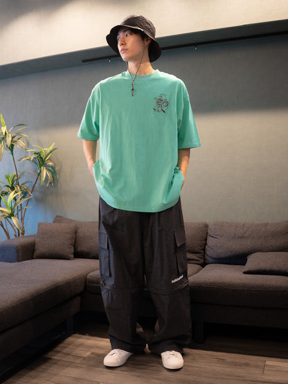 【bbO】オーバーサイズバッシュフルくんパッチT