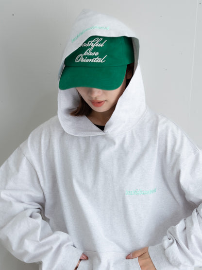 [SET]ロゴビッグシルエットカットフーディー・パーカー+ロゴビッグシルエットカットフーディー・パーカー(2set)