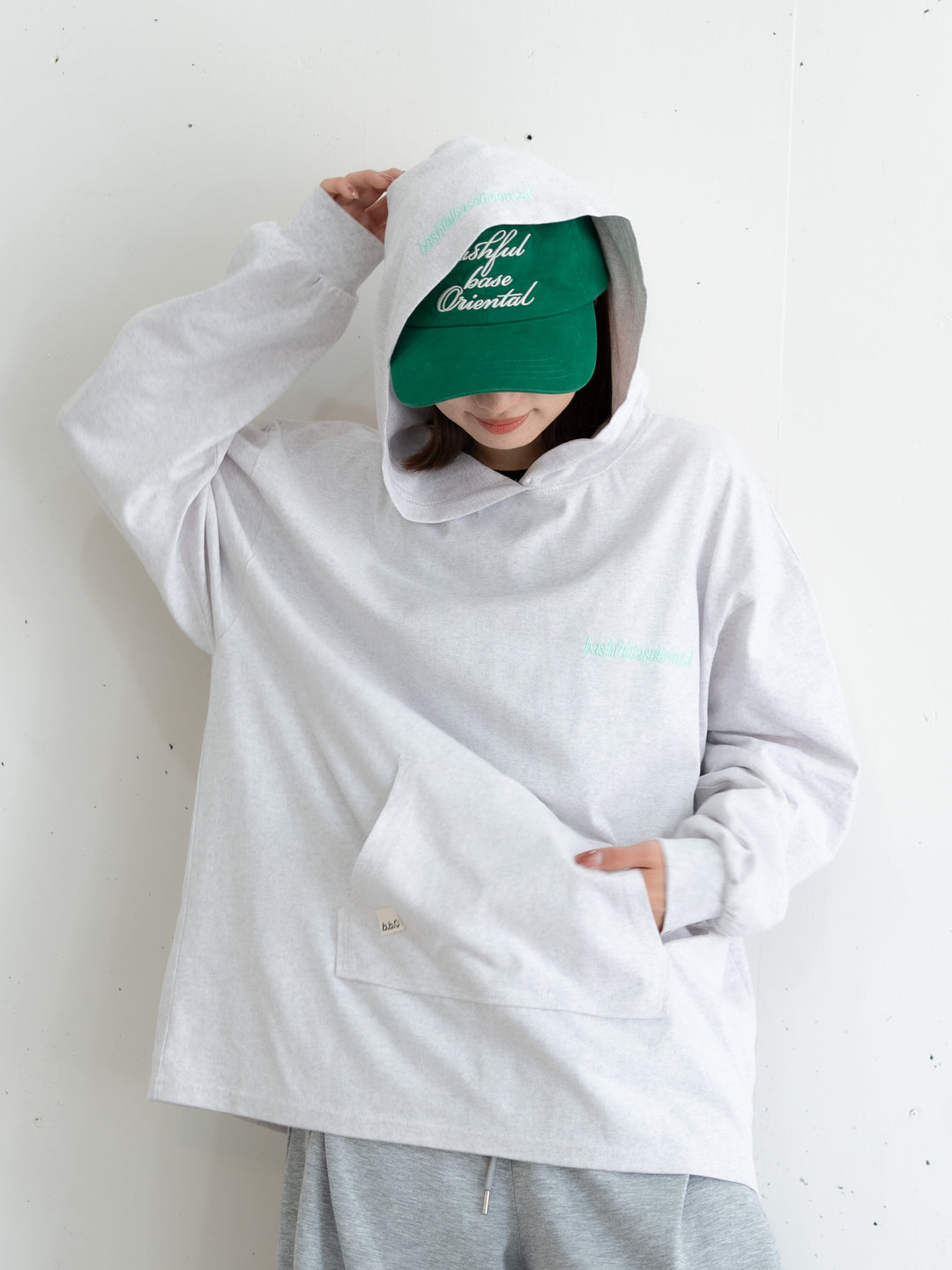 【bbO】ヴィンテージライクロゴキャップ