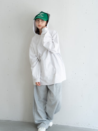 [SET]ロゴビッグシルエットカットフーディー・パーカー+ロゴビッグシルエットカットフーディー・パーカー(2set)