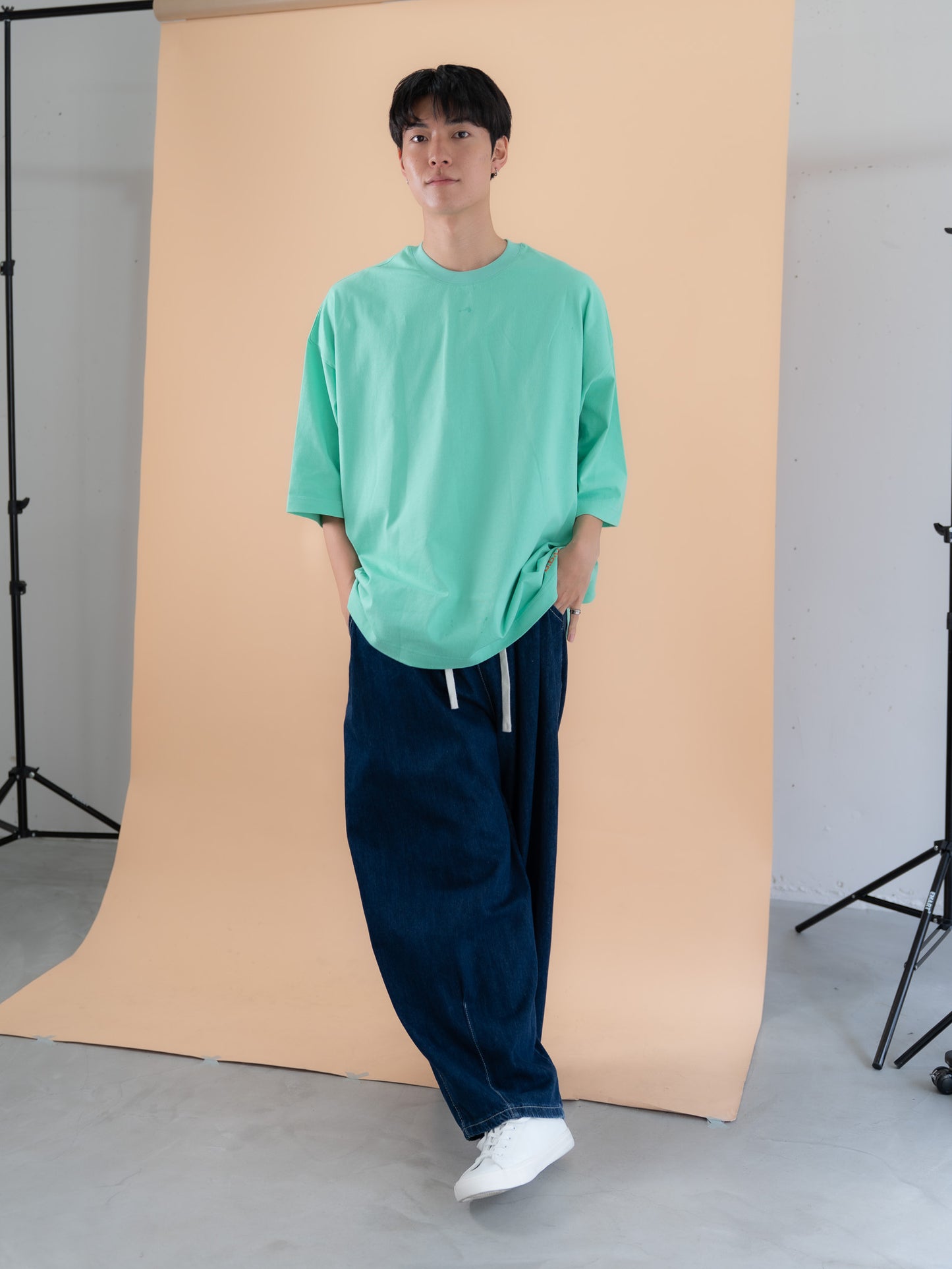 【bbO】バックロゴボリュームT