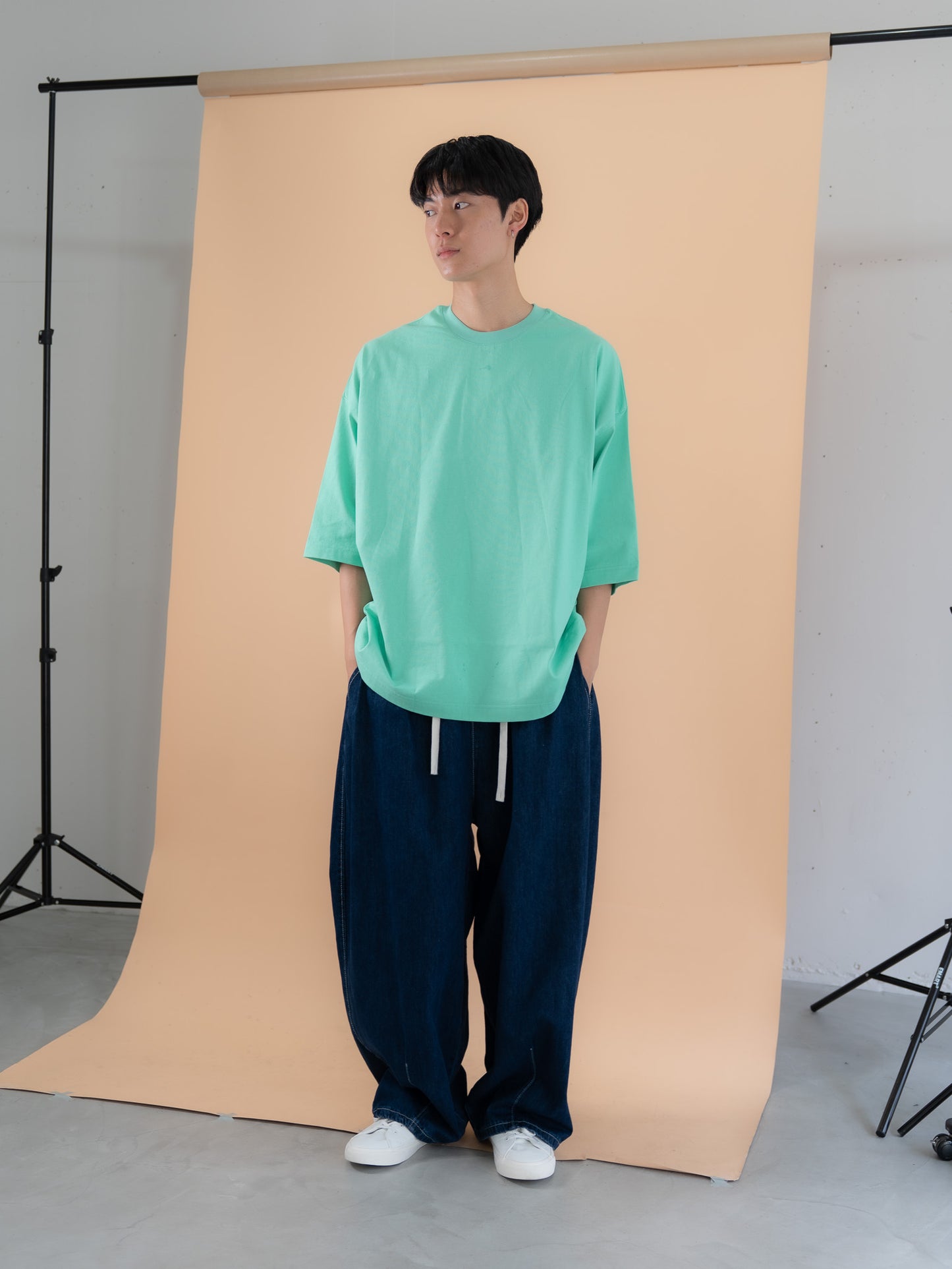 【bbO】バックロゴボリュームT