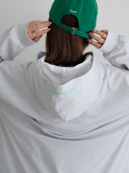 [SET]ロゴビッグシルエットカットフーディー・パーカー+ロゴビッグシルエットカットフーディー・パーカー(2set)