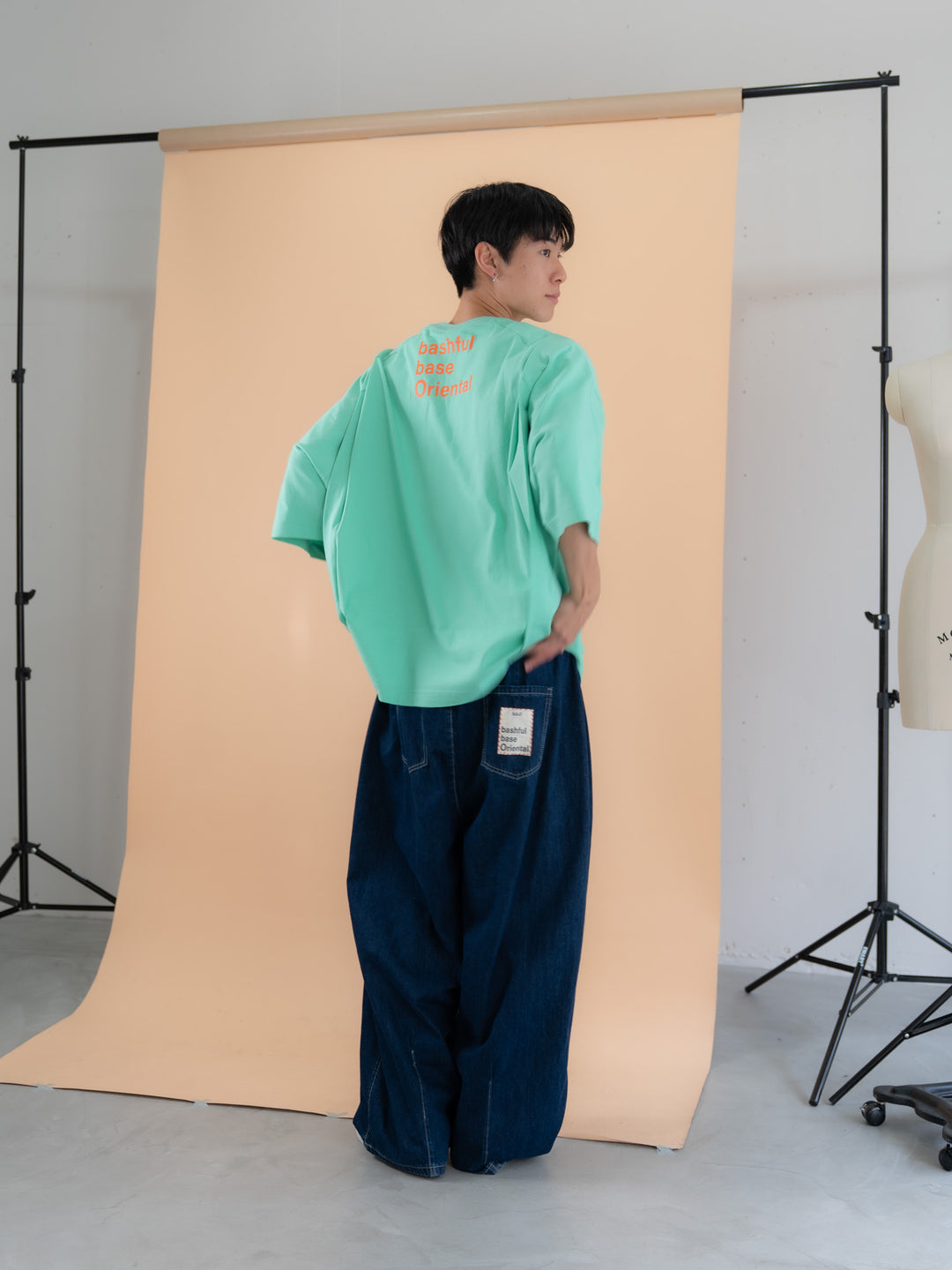 [一部予約/SET]【bbO】バックロゴボリュームT +【bbO】バックロゴボリュームT (2set)