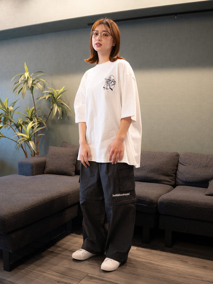 【bbO】オーバーサイズバッシュフルくんパッチT