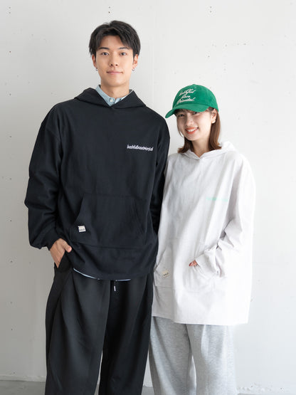 [SET]ロゴビッグシルエットカットフーディー・パーカー+ロゴビッグシルエットカットフーディー・パーカー(2set)