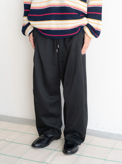 【bbO】デザインスウェットカーブパンツ