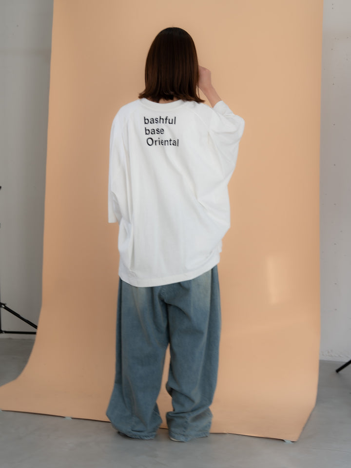 【bbO】バックロゴボリュームT