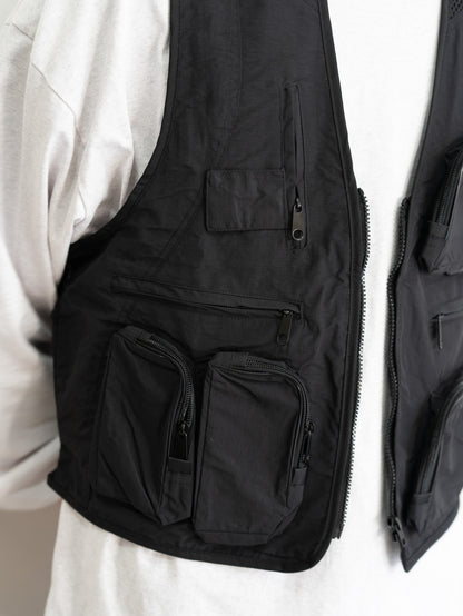 【bbO】ユーティリティマルチポケットナイロンベスト